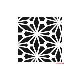 Cadence Home Decor HDM-129 Midi Stencil 25x25 cm Boyama Şablonu