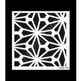 Cadence Home Decor HDM-129 Midi Stencil 25x25 cm Boyama Şablonu