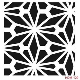 Cadence Home Decor HDM-129 Midi Stencil 25x25 cm Boyama Şablonu