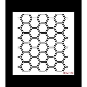 Cadence Home Decor HDM-130 Midi Stencil 25x25 cm Boyama Şablonu