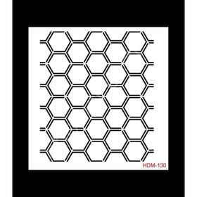 Cadence Home Decor HDM-130 Midi Stencil 25x25 cm Boyama Şablonu