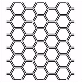 Cadence Home Decor HDM-130 Midi Stencil 25x25 cm Boyama Şablonu