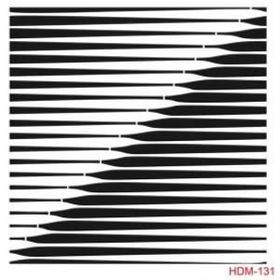 Cadence Home Decor HDM-131 Midi Stencil 25x25 cm Boyama Şablonu