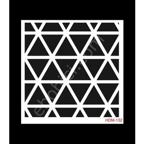 Cadence Home Decor HDM-132 Midi Stencil 25x25 cm Boyama Şablonu
