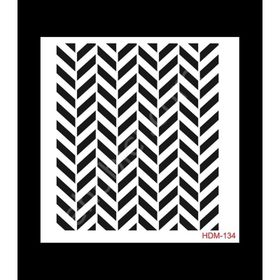 Cadence Home Decor HDM-134 Midi Stencil 25x25 cm Boyama Şablonu