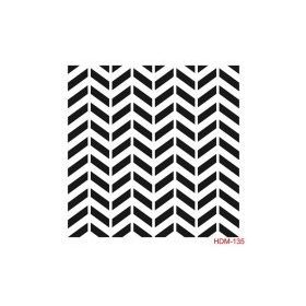 Cadence Home Decor HDM-135 Midi Stencil 25x25 cm Boyama Şablonu