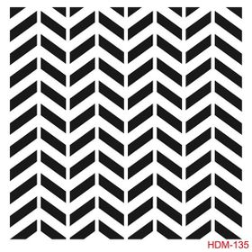 Cadence Home Decor HDM-135 Midi Stencil 25x25 cm Boyama Şablonu