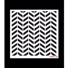 Cadence Home Decor HDM-135 Midi Stencil 25x25 cm Boyama Şablonu