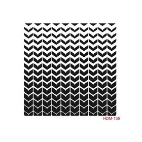 Cadence Home Decor HDM-136 Midi Stencil 25x25 cm Boyama Şablonu