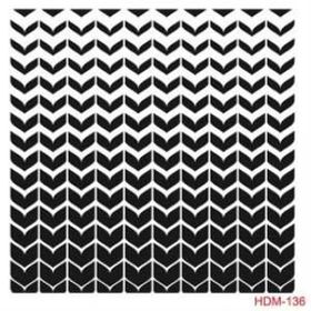 Cadence Home Decor HDM-136 Midi Stencil 25x25 cm Boyama Şablonu