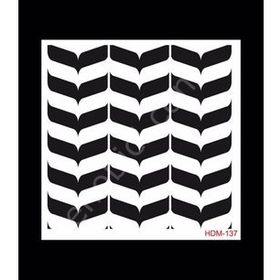 Cadence Home Decor HDM-137 Midi Stencil 25x25 cm Boyama Şablonu