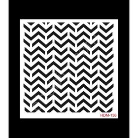 Cadence Home Decor HDM-138 Midi Stencil 25x25 cm Boyama Şablonu