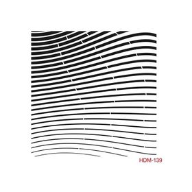 Cadence Home Decor HDM-139 Midi Stencil 25x25 cm Boyama Şablonu