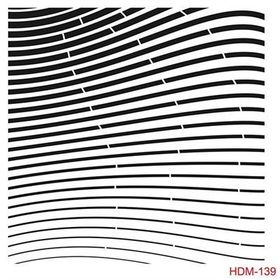 Cadence Home Decor HDM-139 Midi Stencil 25x25 cm Boyama Şablonu