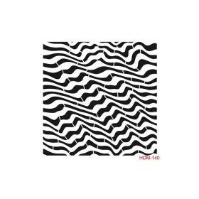Cadence Home Decor HDM-140 Midi Stencil 25x25 cm Boyama Şablonu