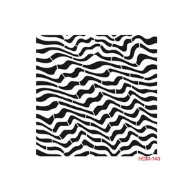 Cadence Home Decor HDM-140 Midi Stencil 25x25 cm Boyama Şablonu