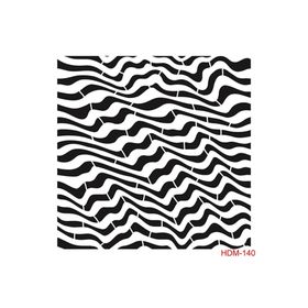 Cadence Home Decor HDM-140 Midi Stencil 25x25 cm Boyama Şablonu