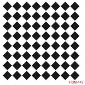 Cadence Home Decor HDM-142 Midi Stencil 25x25 cm Boyama Şablonu