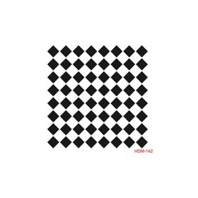 Cadence Home Decor HDM-142 Midi Stencil 25x25 cm Boyama Şablonu