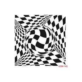 Cadence Home Decor HDM-145 Midi Stencil 25x25 cm Boyama Şablonu