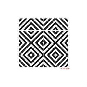 Cadence Home Decor HDM-146 Midi Stencil 25x25 cm Boyama Şablonu