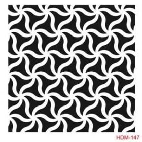 Cadence Home Decor HDM-147 Midi Stencil 25x25 cm Boyama Şablonu