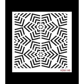 Cadence Home Decor HDM-148 Midi Stencil 25x25 cm Boyama Şablonu