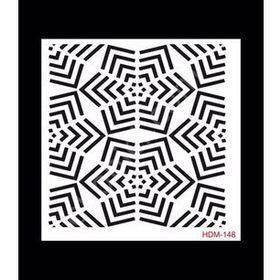 Cadence Home Decor HDM-148 Midi Stencil 25x25 cm Boyama Şablonu