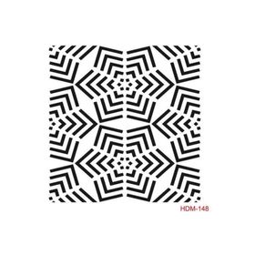 Cadence Home Decor HDM-148 Midi Stencil 25x25 cm Boyama Şablonu