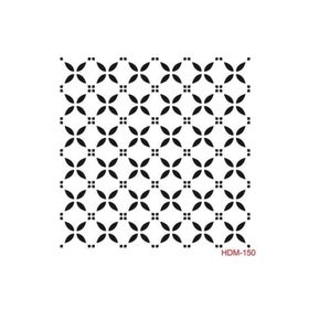Cadence Home Decor HDM-150 Midi Stencil 25x25 cm Boyama Şablonu