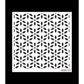 Cadence Home Decor HDM-151 Midi Stencil 25x25 cm Boyama Şablonu