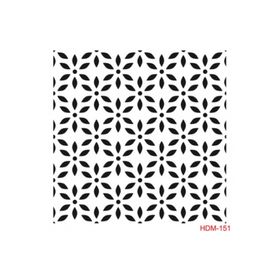 Cadence Home Decor HDM-151 Midi Stencil 25x25 cm Boyama Şablonu