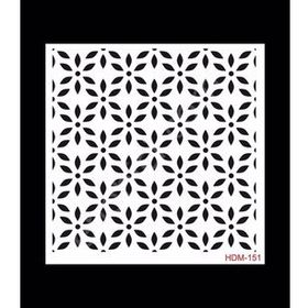 Cadence Home Decor HDM-151 Midi Stencil 25x25 cm Boyama Şablonu