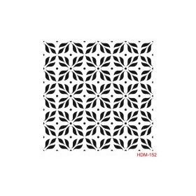 Cadence Home Decor HDM-152 Midi Stencil 25x25 cm Boyama Şablonu
