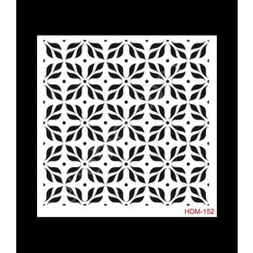 Cadence Home Decor HDM-152 Midi Stencil 25x25 cm Boyama Şablonu