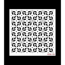 Cadence Home Decor HDM-152 Midi Stencil 25x25 cm Boyama Şablonu