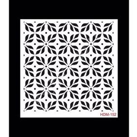 Cadence Home Decor HDM-152 Midi Stencil 25x25 cm Boyama Şablonu