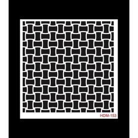 Cadence Home Decor HDM-153 Midi Stencil 25x25 cm Boyama Şablonu