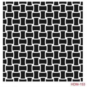 Cadence Home Decor HDM-153 Midi Stencil 25x25 cm Boyama Şablonu
