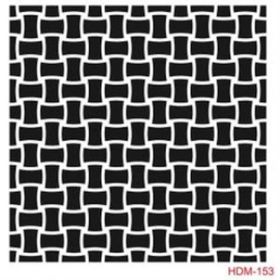 Cadence Home Decor HDM-153 Midi Stencil 25x25 cm Boyama Şablonu
