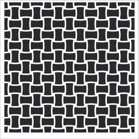 Cadence Home Decor HDM-153 Midi Stencil 25x25 cm Boyama Şablonu