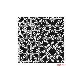 Cadence Home Decor HDM-154 Midi Stencil 25x25 cm Boyama Şablonu