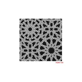 Cadence Home Decor HDM-154 Midi Stencil 25x25 cm Boyama Şablonu