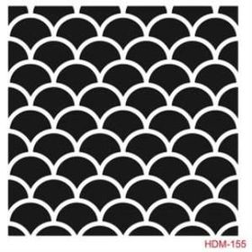 Cadence Home Decor HDM-155 Midi Stencil 25x25 cm Boyama Şablonu