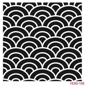 Cadence Home Decor HDM-156 Midi Stencil 25x25 cm Boyama Şablonu