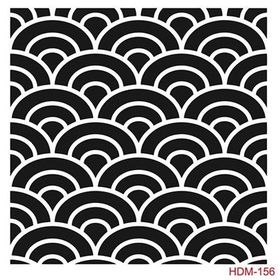 Cadence Home Decor HDM-156 Midi Stencil 25x25 cm Boyama Şablonu