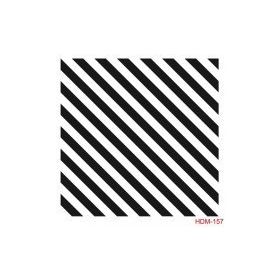 Cadence Home Decor HDM-157 Midi Stencil 25x25 cm Boyama Şablonu