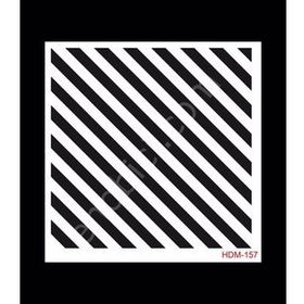 Cadence Home Decor HDM-157 Midi Stencil 25x25 cm Boyama Şablonu