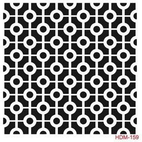 Cadence Home Decor HDM-159 Midi Stencil 25x25 cm Boyama Şablonu