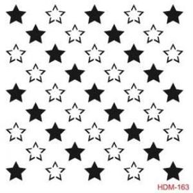Cadence Home Decor HDM-163 Midi Stencil 25x25 cm Boyama Şablonu